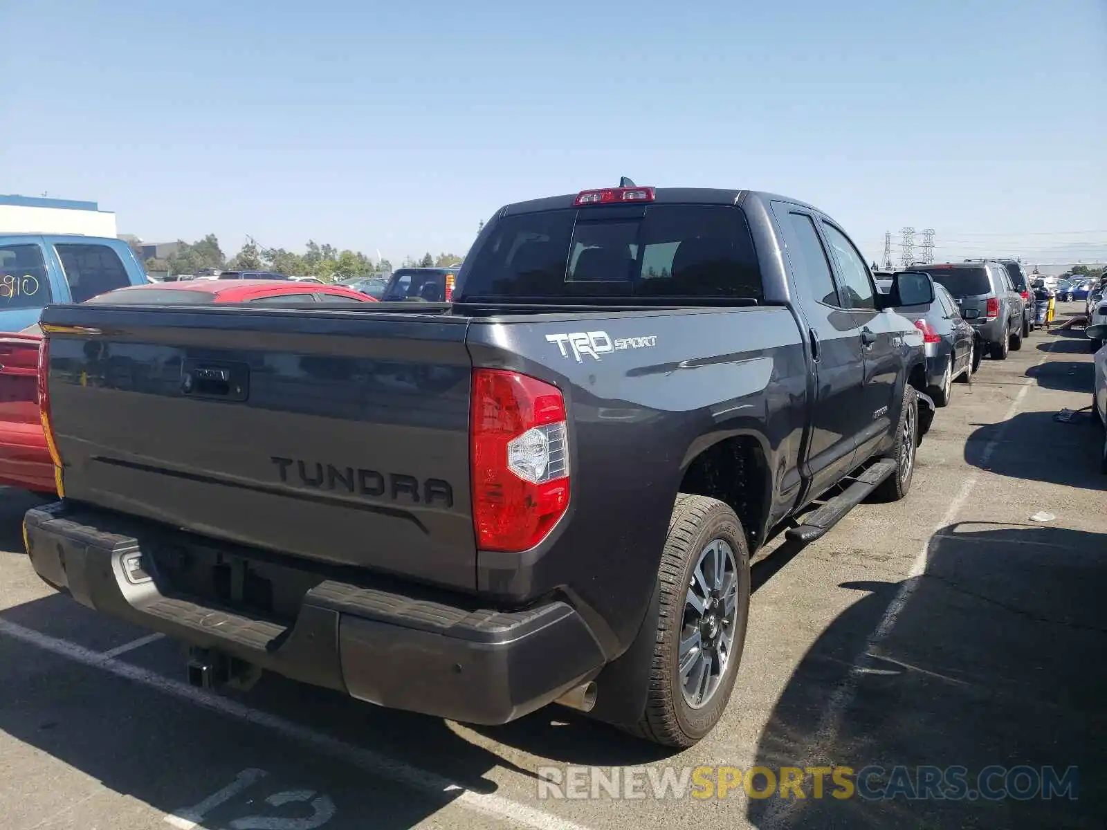 4 Photograph of a damaged car 5TFRY5F15LX271256 TOYOTA TUNDRA 2020