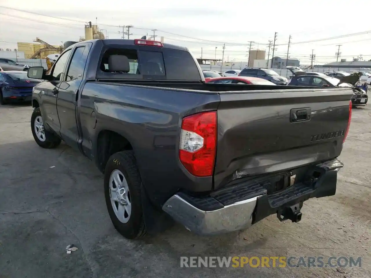 3 Photograph of a damaged car 5TFRY5F16LX265448 TOYOTA TUNDRA 2020