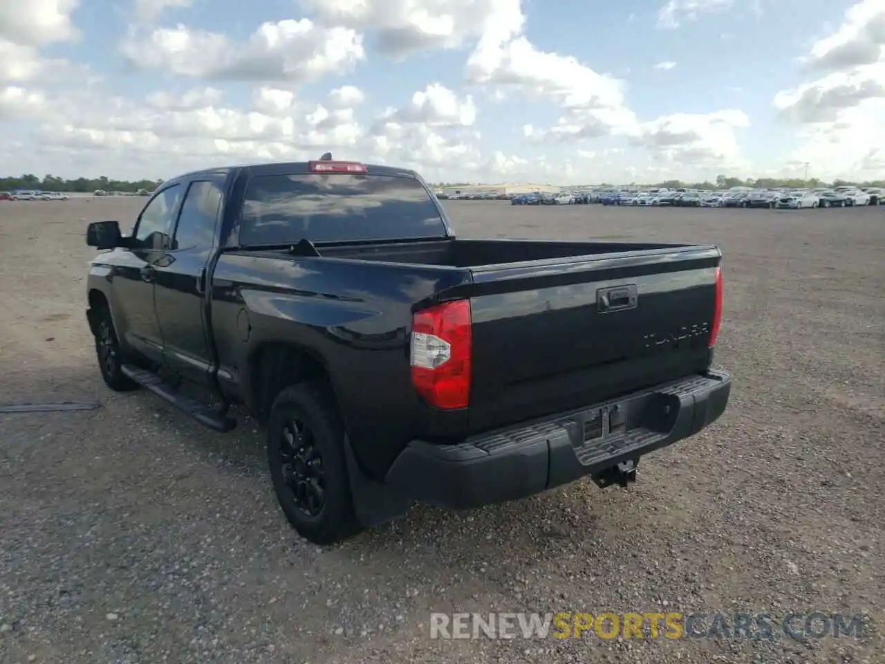 3 Photograph of a damaged car 5TFRY5F16LX266972 TOYOTA TUNDRA 2020