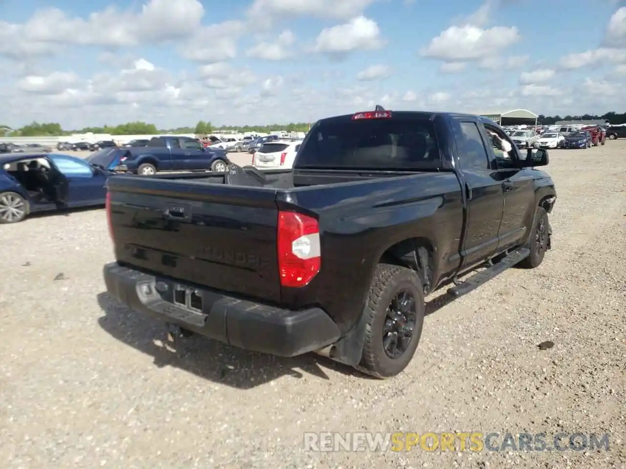 4 Photograph of a damaged car 5TFRY5F16LX266972 TOYOTA TUNDRA 2020