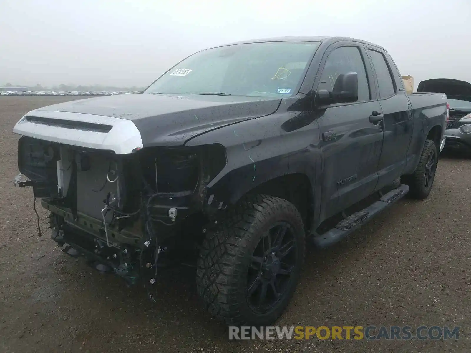 2 Photograph of a damaged car 5TFRY5F17LX256497 TOYOTA TUNDRA 2020