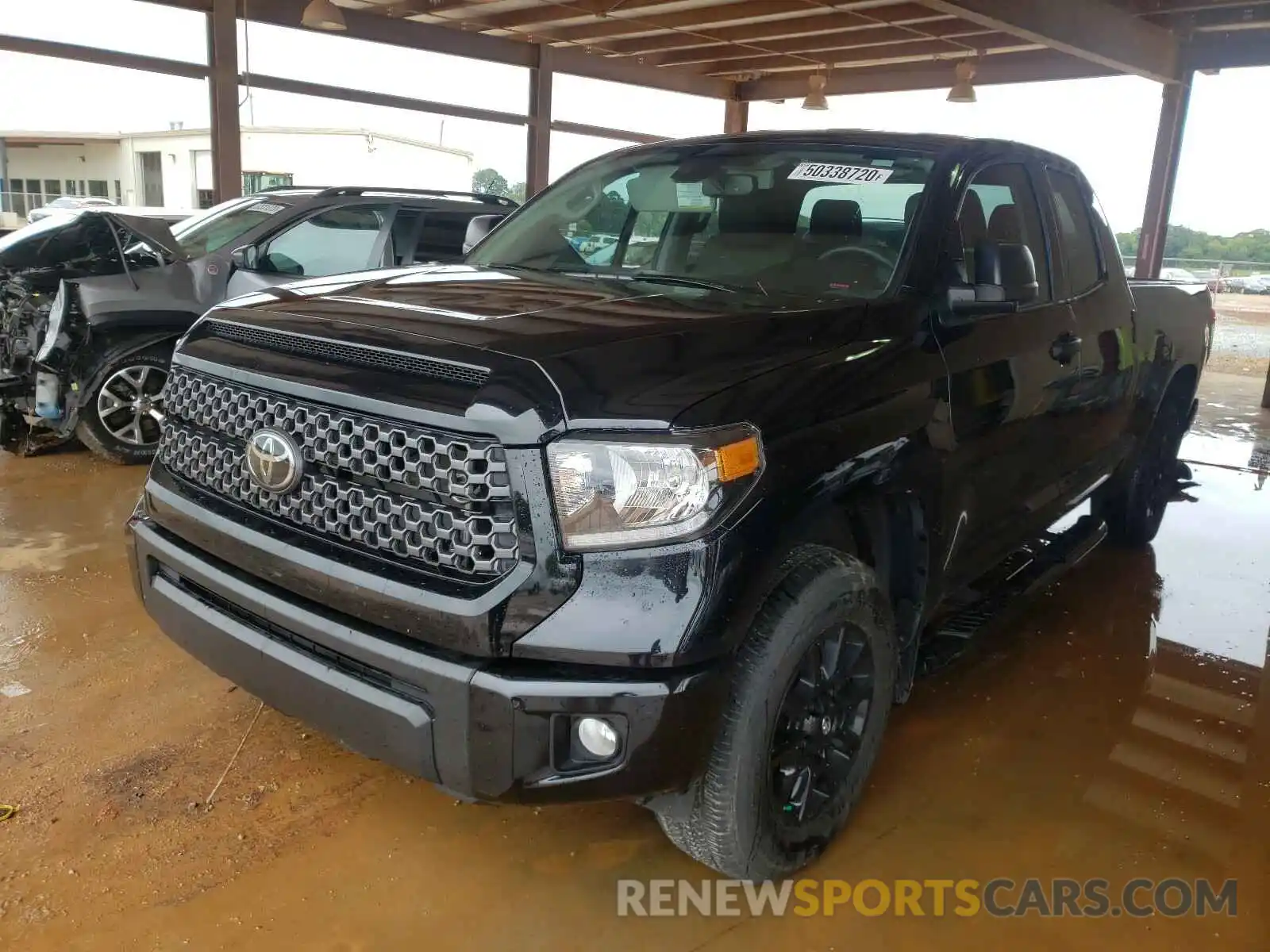 2 Photograph of a damaged car 5TFRY5F17LX263580 TOYOTA TUNDRA 2020