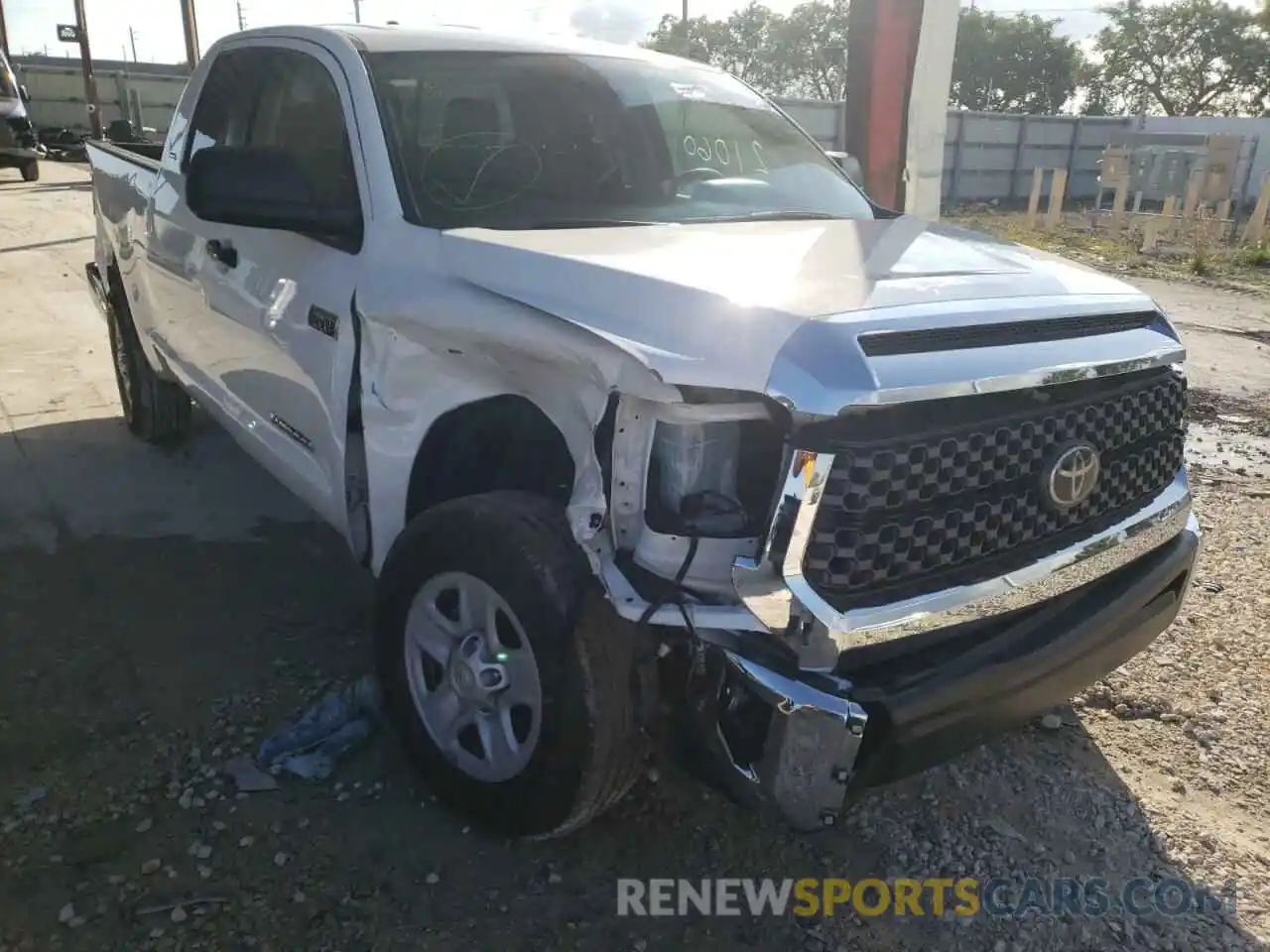 1 Photograph of a damaged car 5TFRY5F17LX265880 TOYOTA TUNDRA 2020