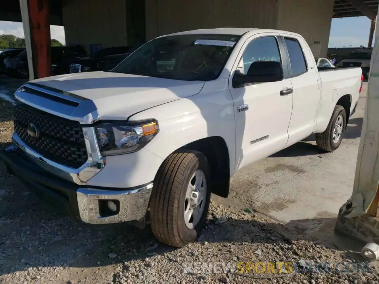 2 Photograph of a damaged car 5TFRY5F17LX265880 TOYOTA TUNDRA 2020