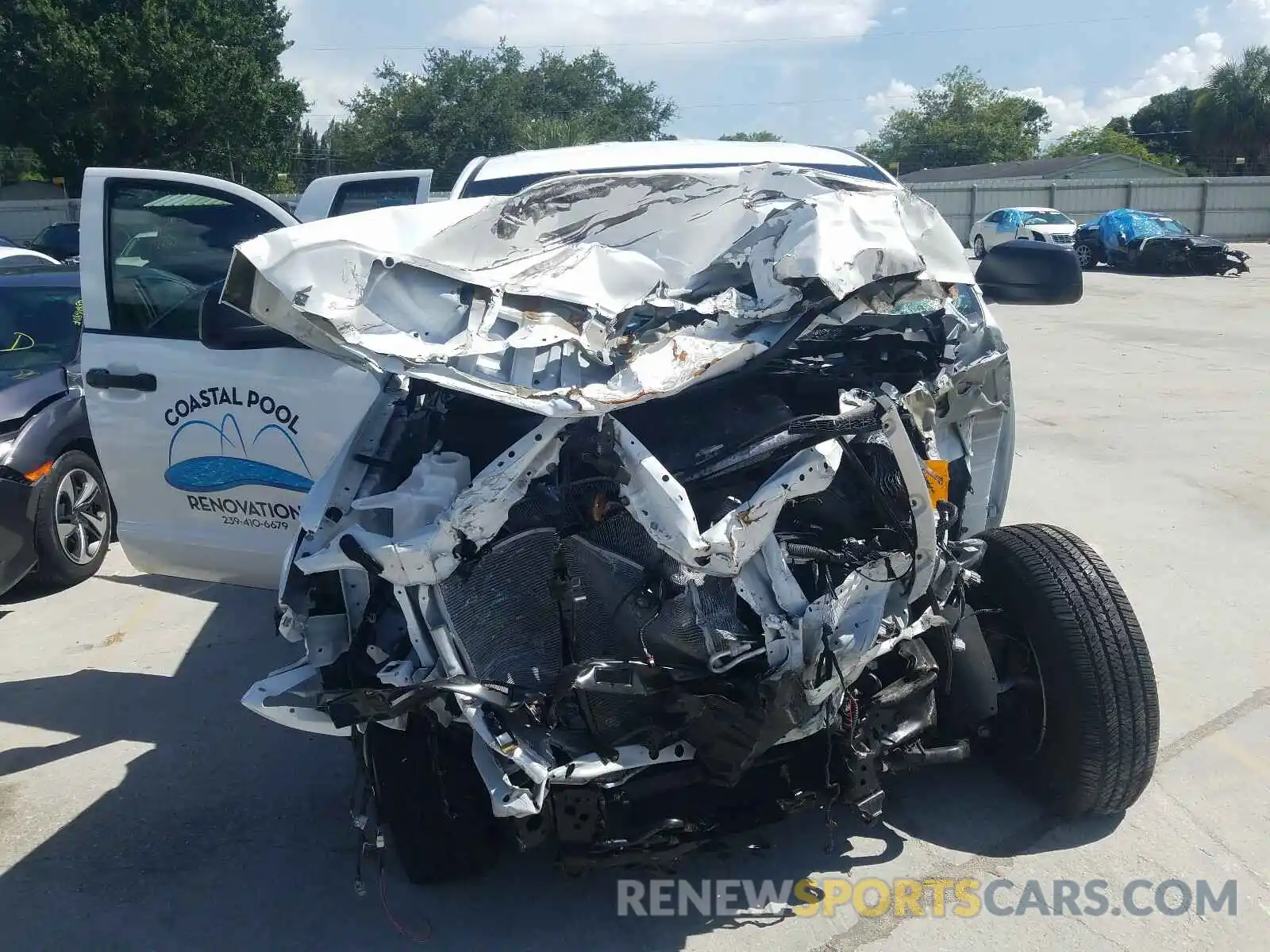 7 Photograph of a damaged car 5TFRY5F17LX268262 TOYOTA TUNDRA 2020