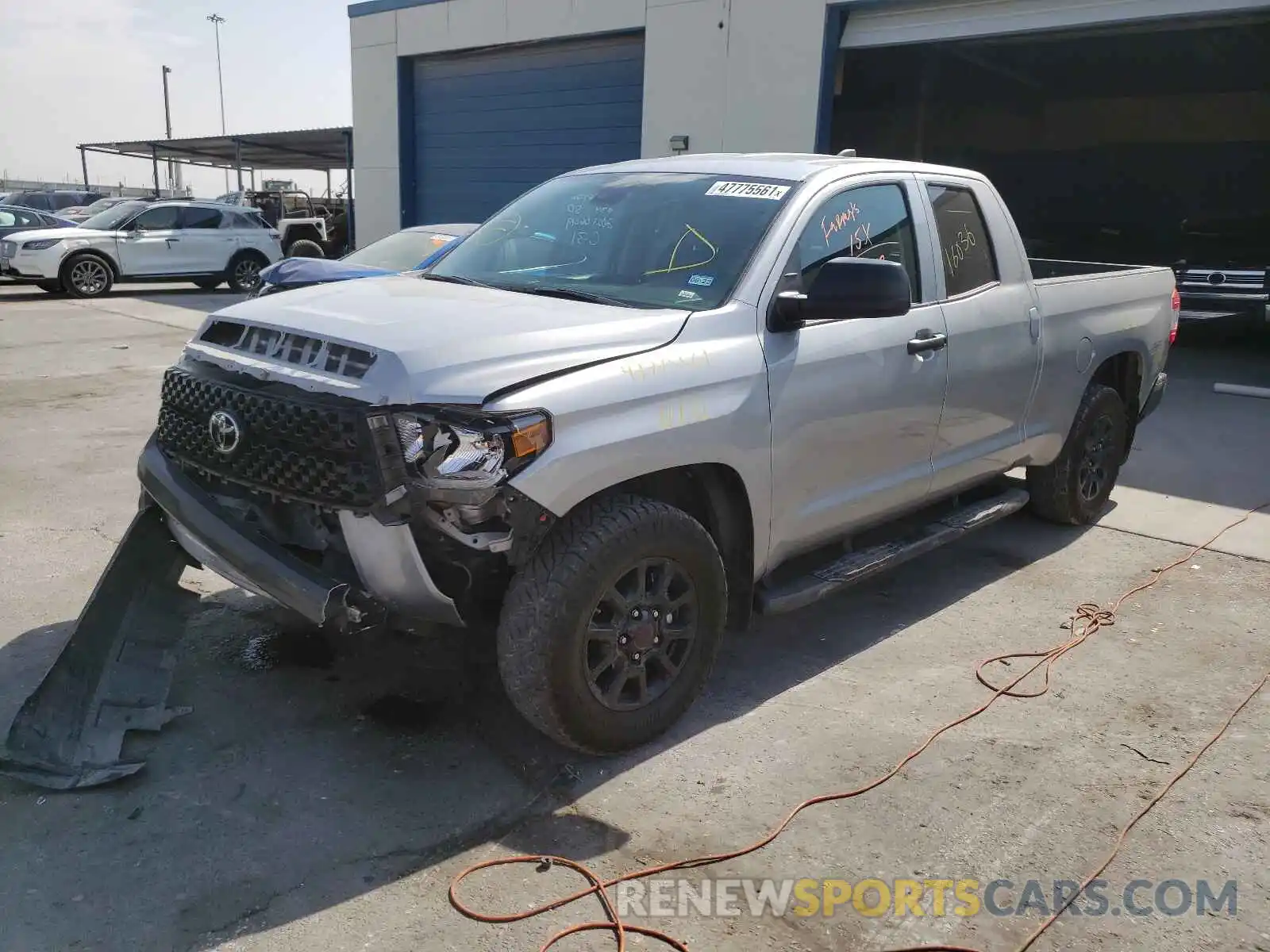 2 Photograph of a damaged car 5TFRY5F17LX269315 TOYOTA TUNDRA 2020