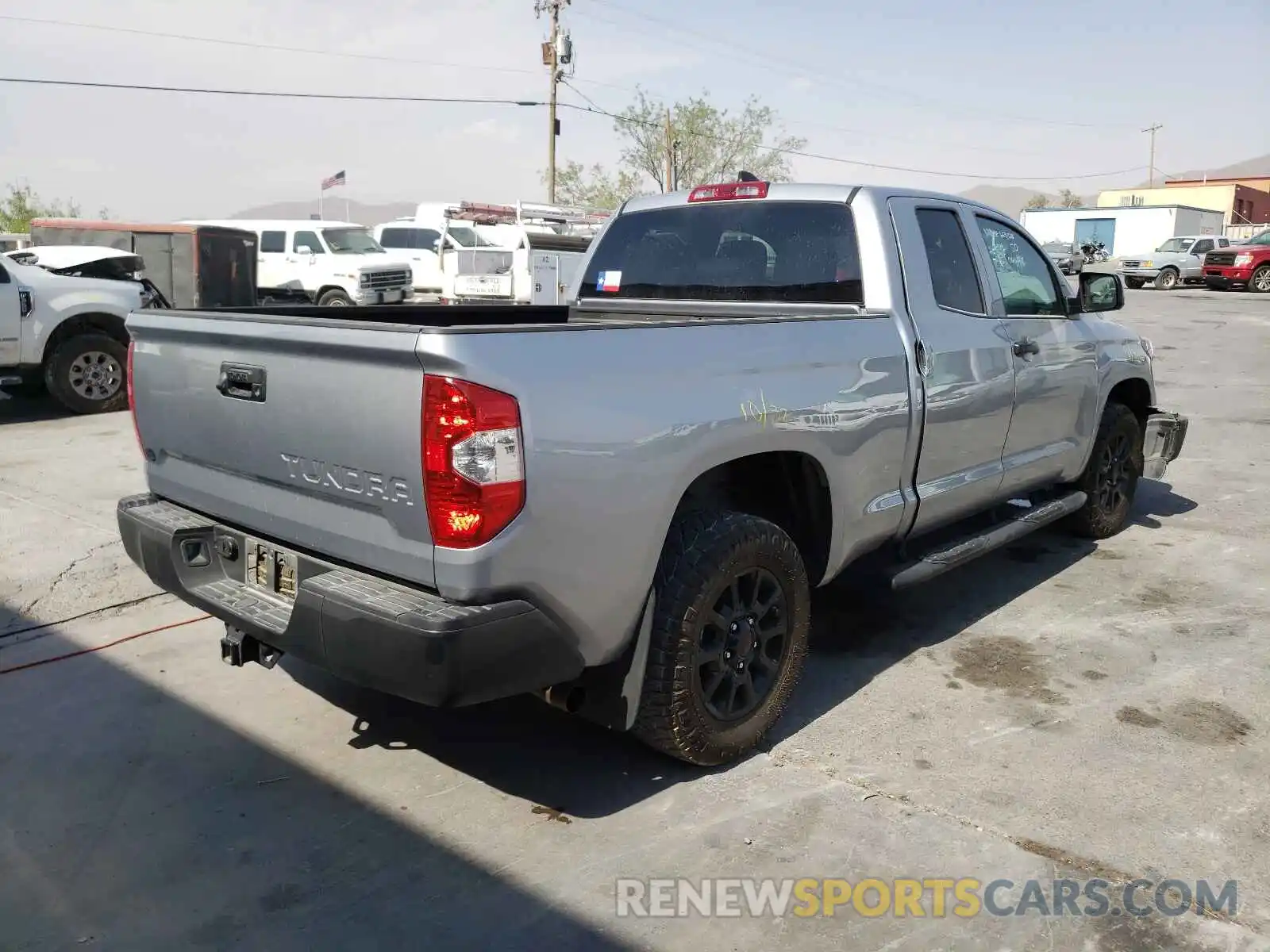 4 Photograph of a damaged car 5TFRY5F17LX269315 TOYOTA TUNDRA 2020