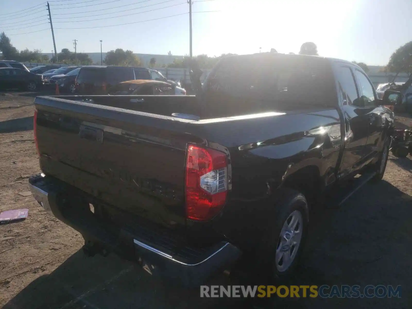 4 Photograph of a damaged car 5TFRY5F17LX271310 TOYOTA TUNDRA 2020