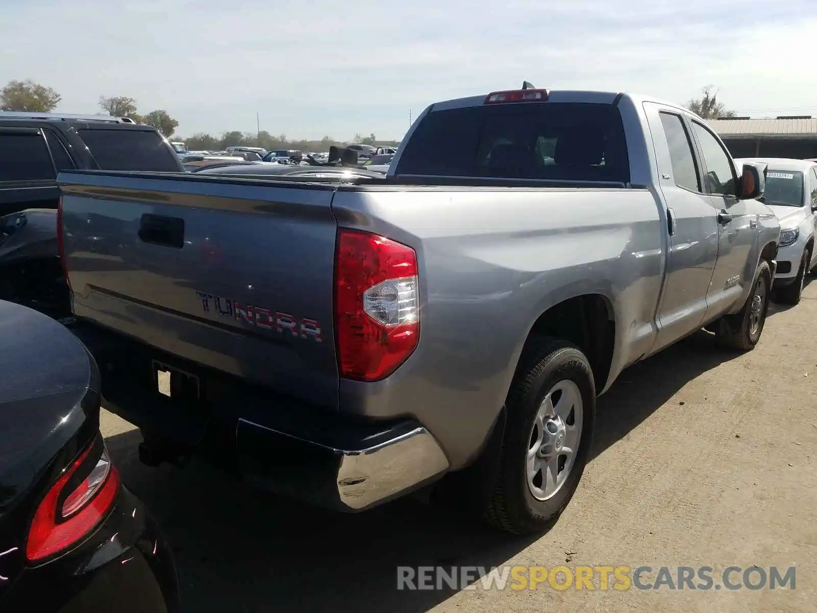 4 Photograph of a damaged car 5TFRY5F18LX267251 TOYOTA TUNDRA 2020