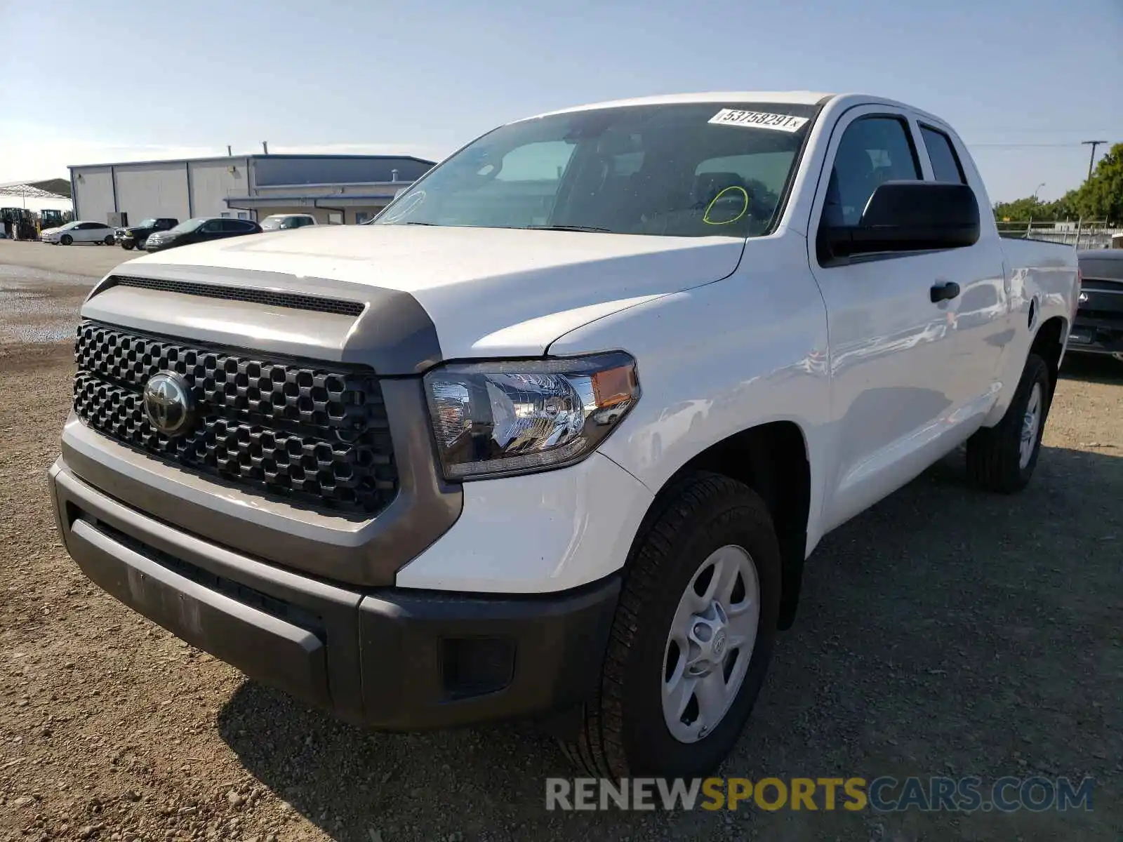 2 Photograph of a damaged car 5TFRY5F18LX271459 TOYOTA TUNDRA 2020