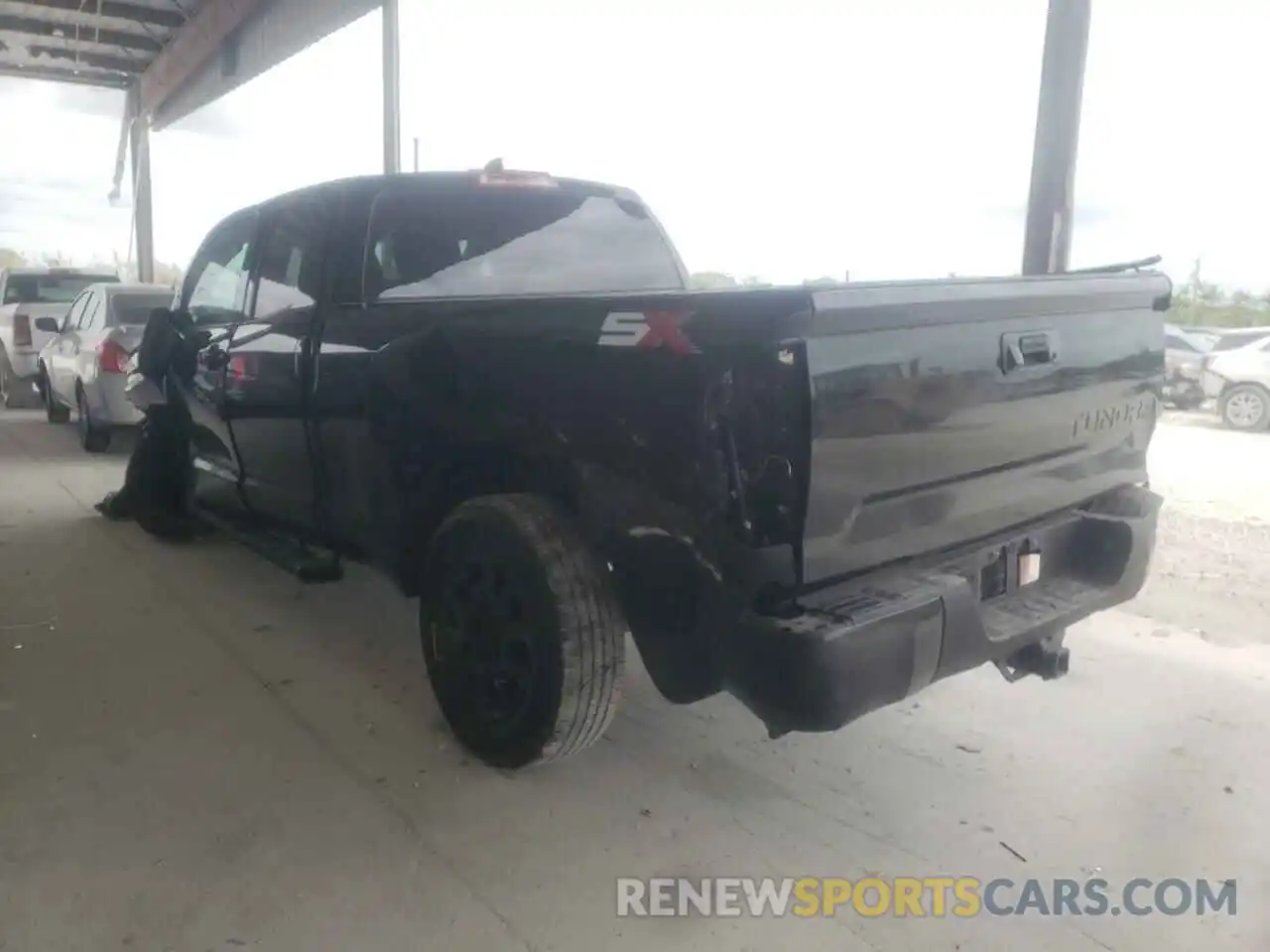 3 Photograph of a damaged car 5TFRY5F19LX266531 TOYOTA TUNDRA 2020