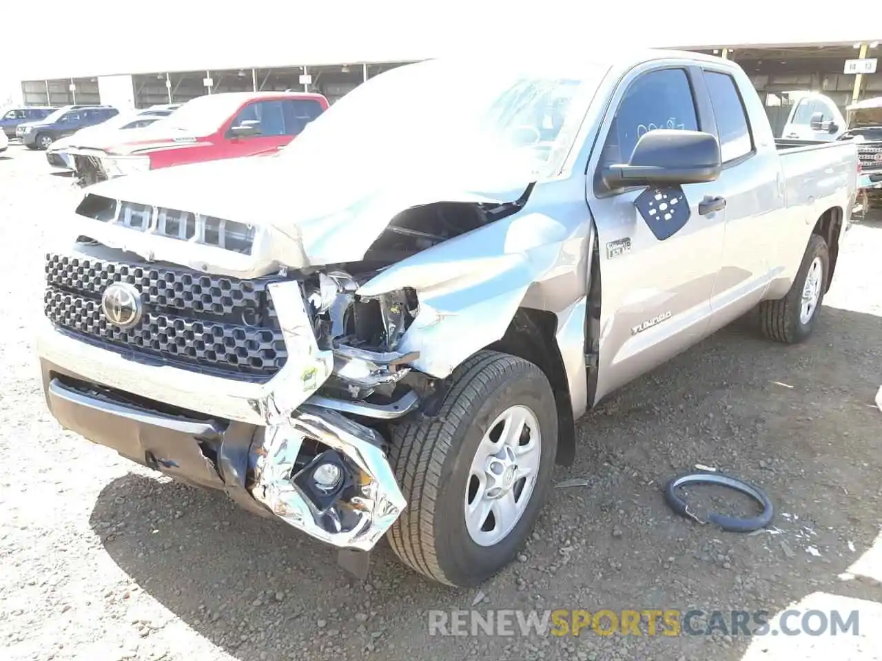 9 Photograph of a damaged car 5TFRY5F1XLX261998 TOYOTA TUNDRA 2020