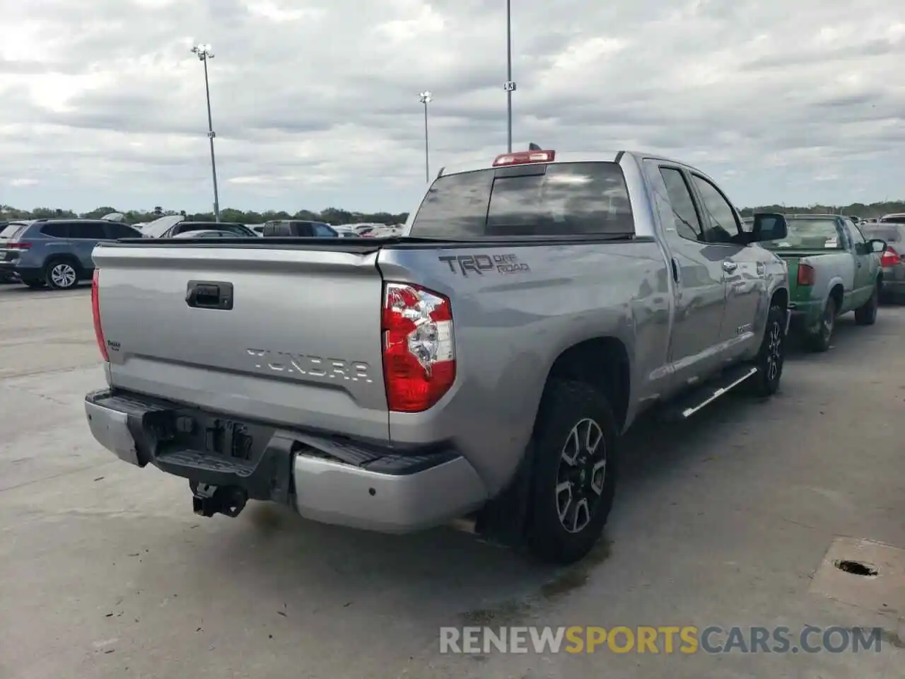 4 Photograph of a damaged car 5TFSY5F11LX260370 TOYOTA TUNDRA 2020