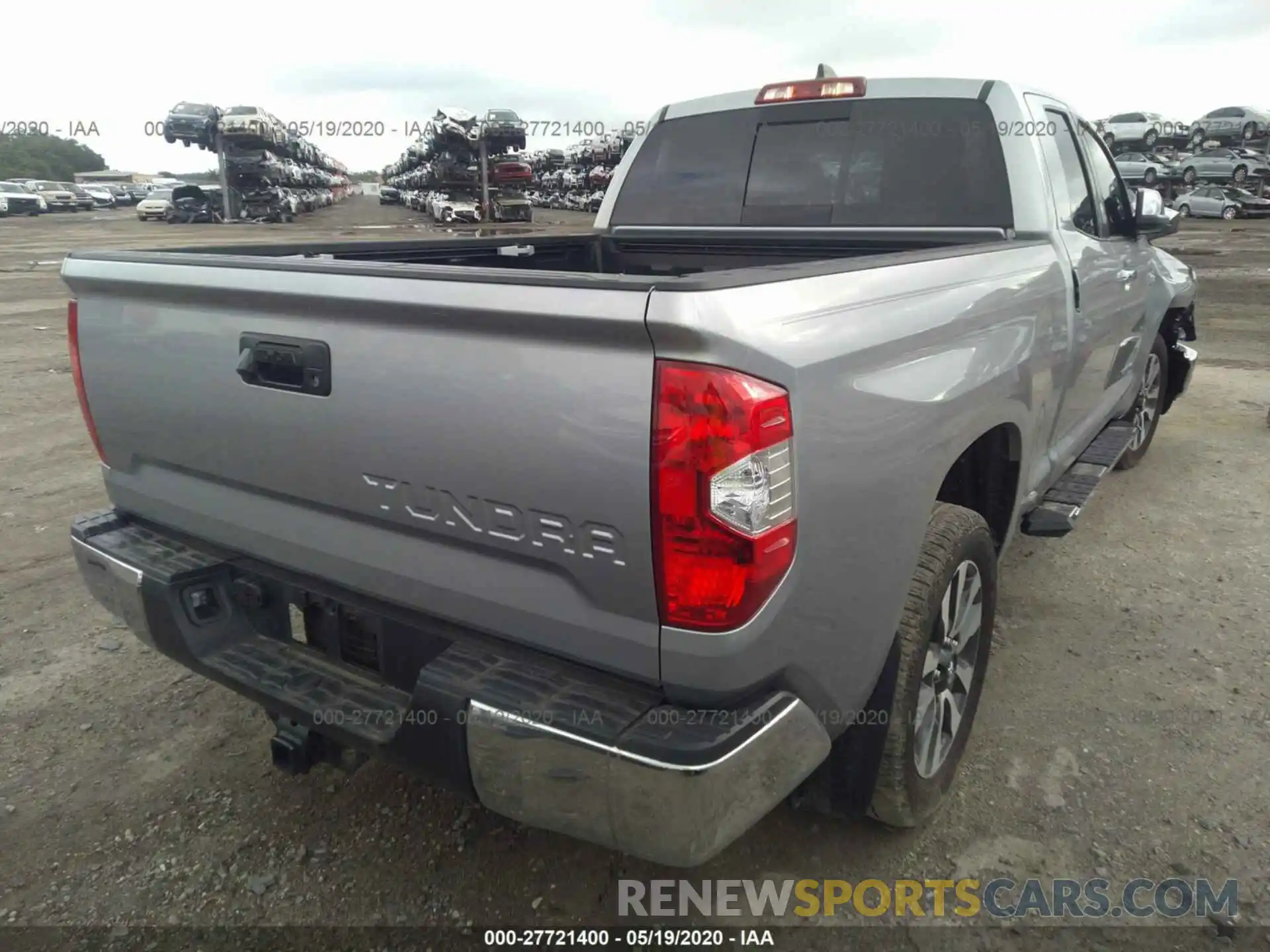 4 Photograph of a damaged car 5TFSY5F16LX259957 TOYOTA TUNDRA 2020