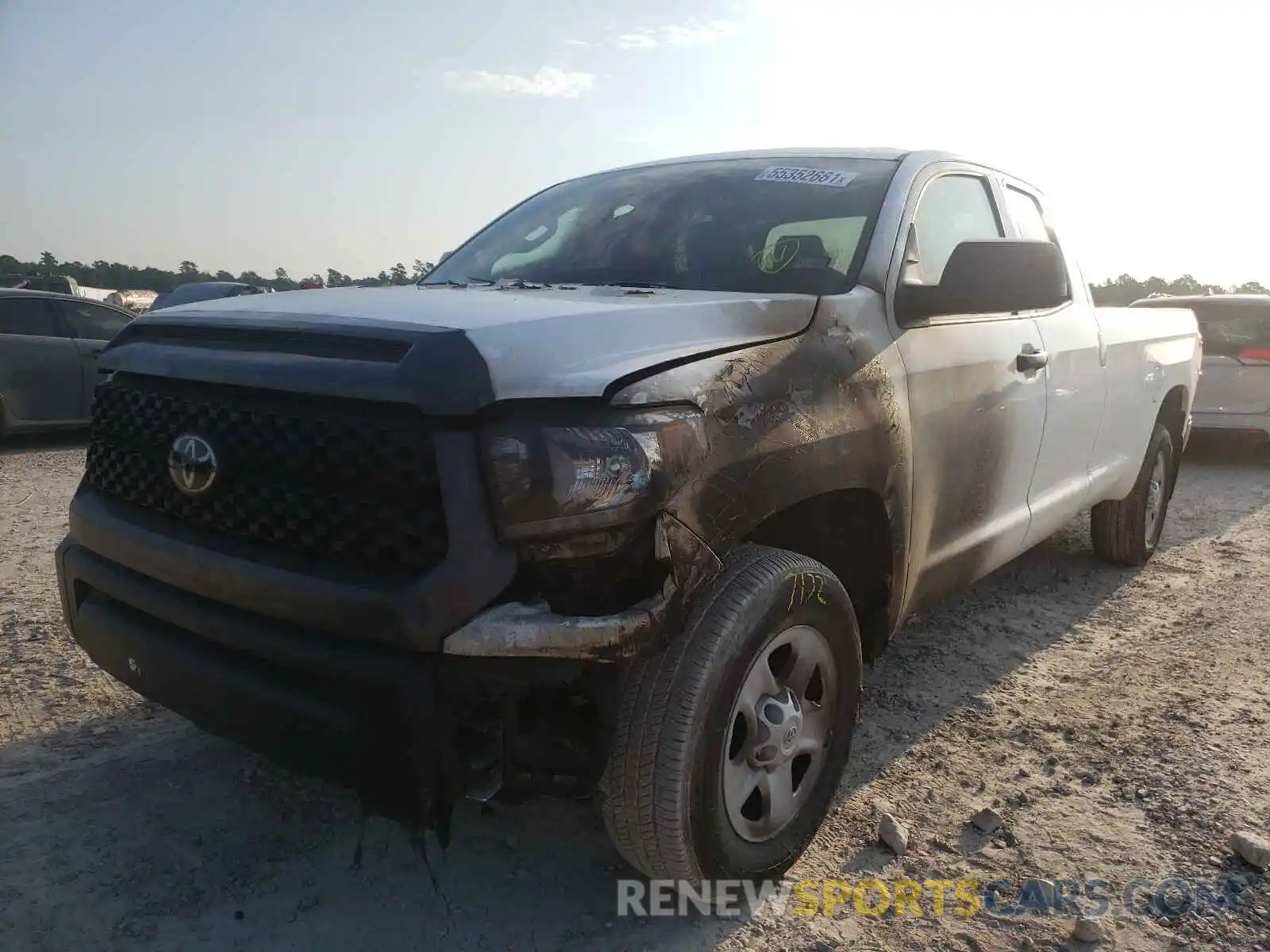 2 Photograph of a damaged car 5TFTY5F10LX011112 TOYOTA TUNDRA 2020