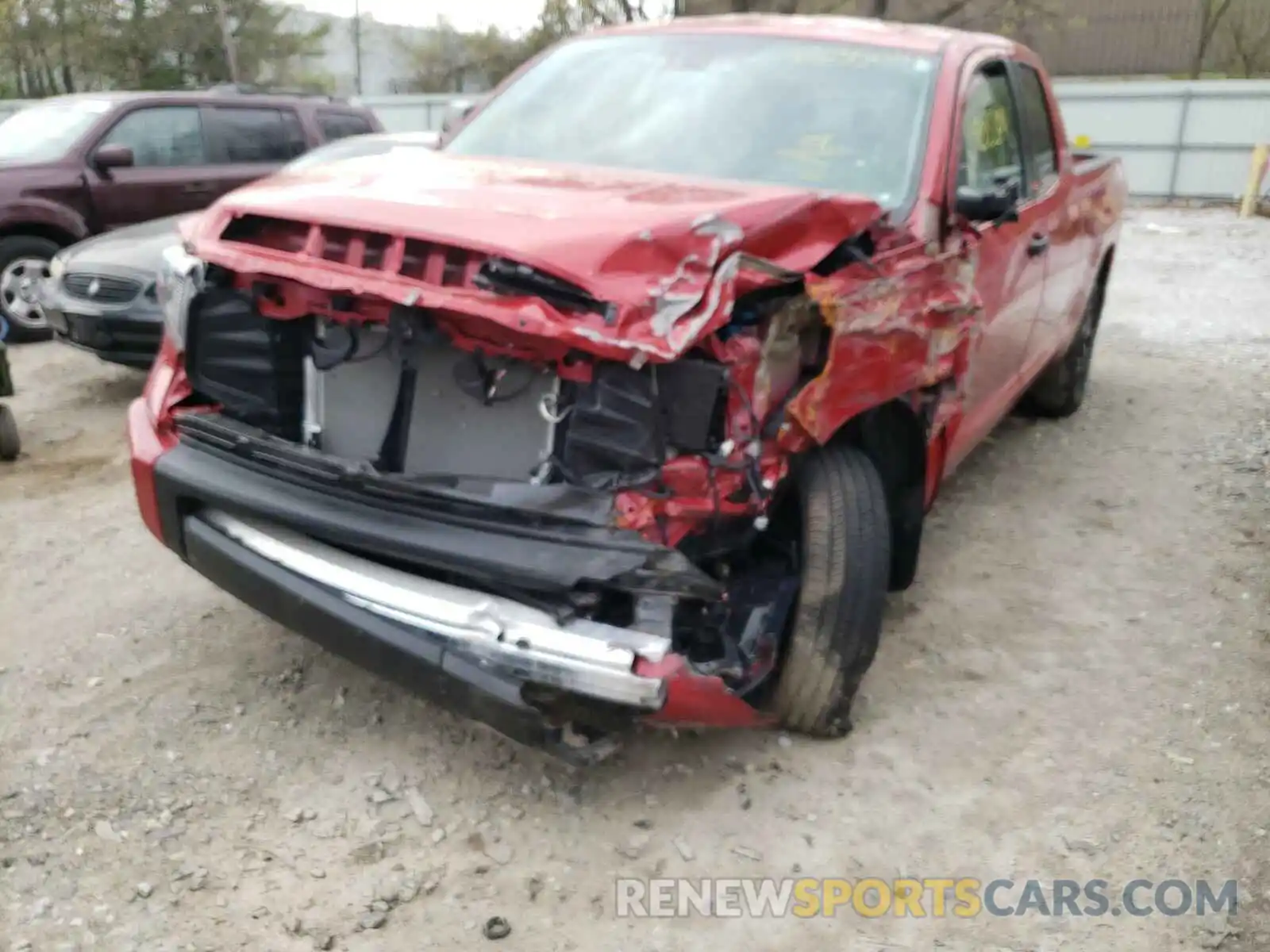 9 Photograph of a damaged car 5TFUY5F10LX873024 TOYOTA TUNDRA 2020