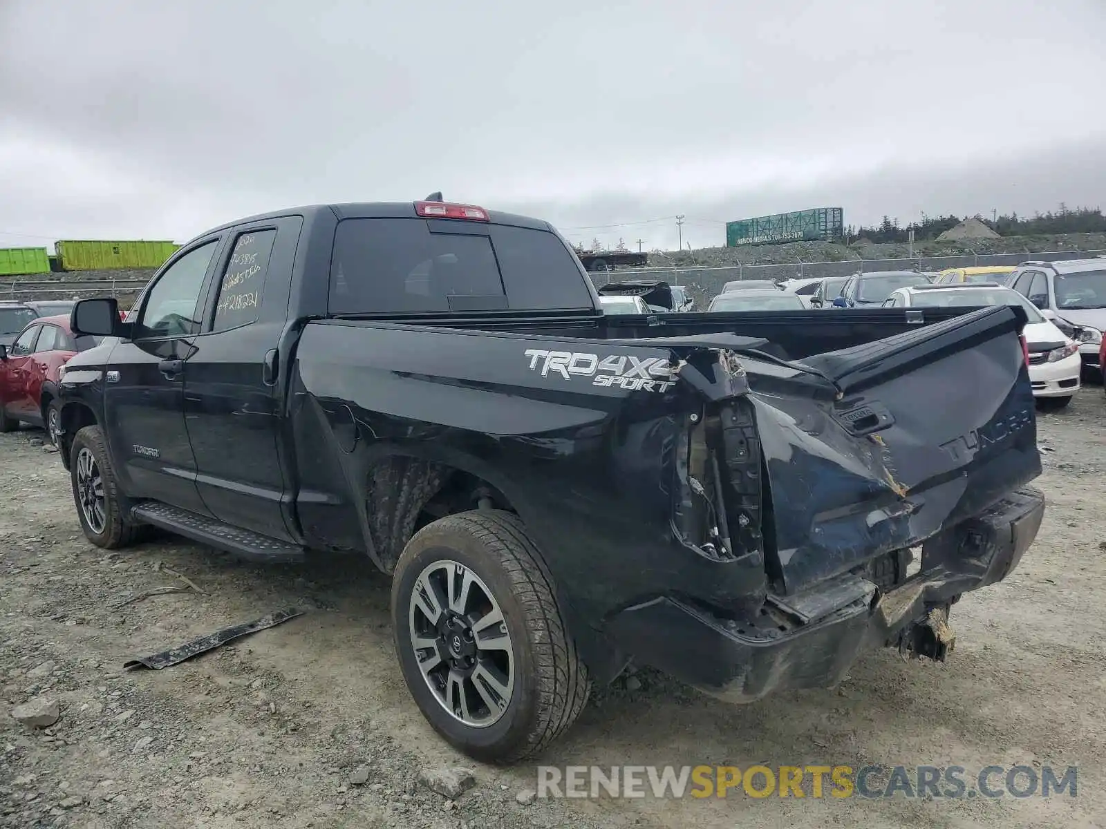 3 Photograph of a damaged car 5TFUY5F10LX943895 TOYOTA TUNDRA 2020