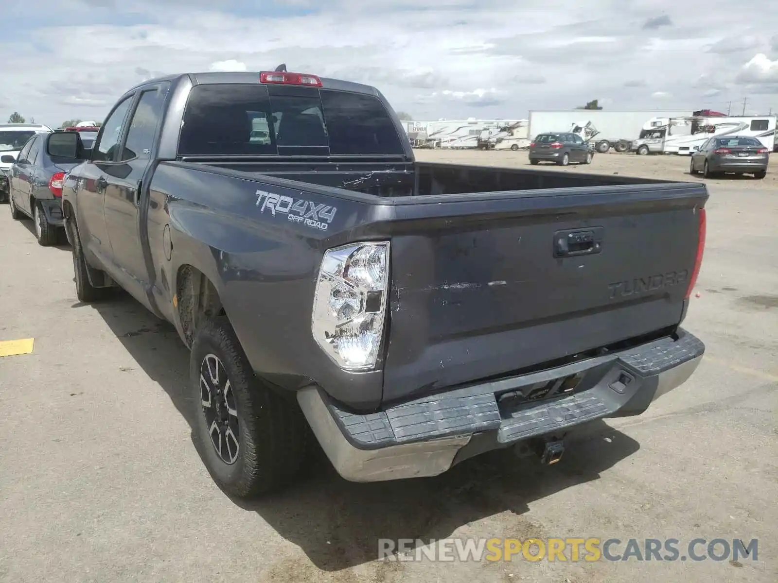 3 Photograph of a damaged car 5TFUY5F11LX890754 TOYOTA TUNDRA 2020