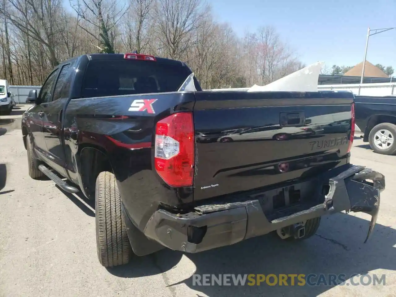 3 Photograph of a damaged car 5TFUY5F11LX894853 TOYOTA TUNDRA 2020