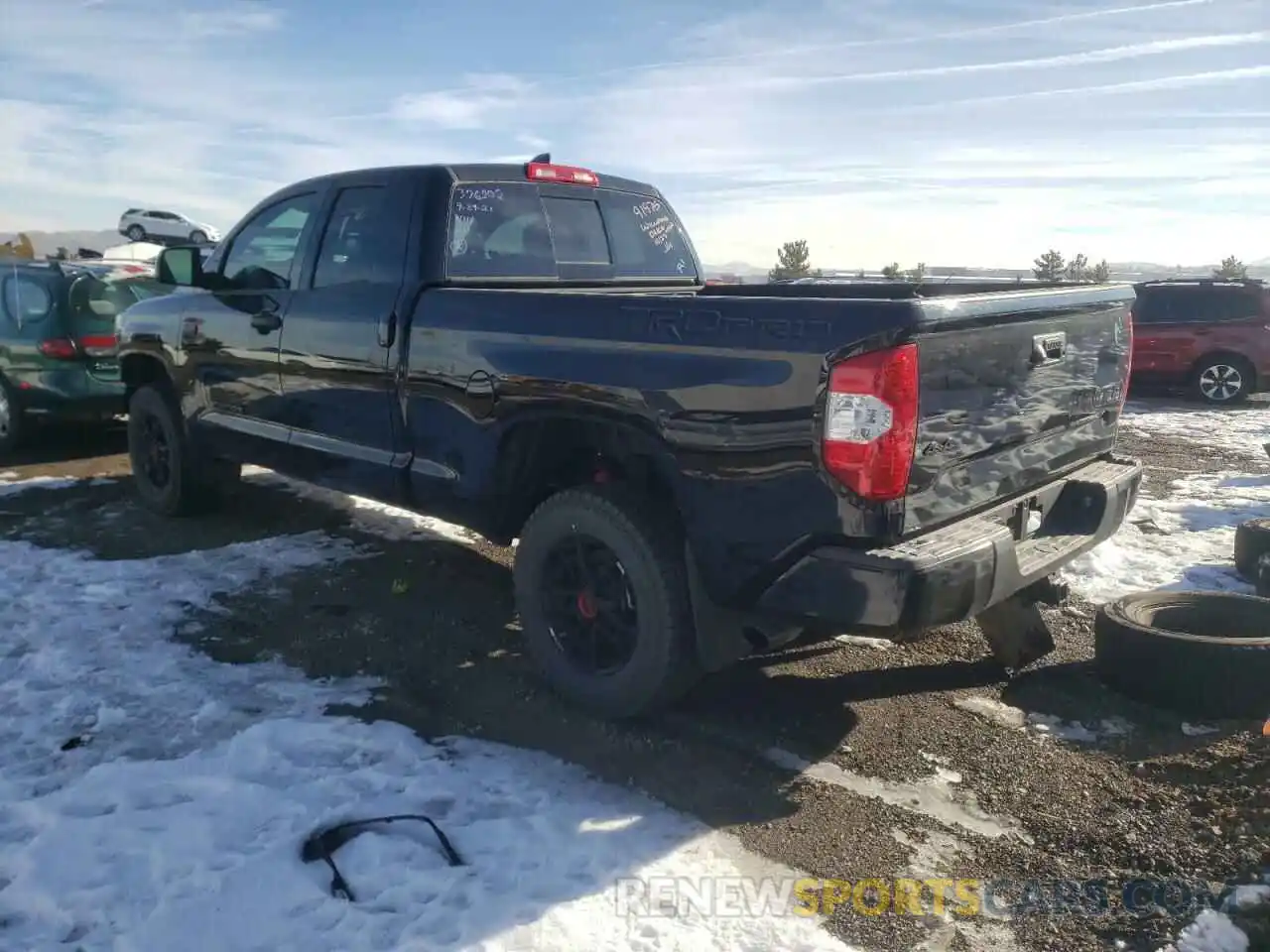 3 Photograph of a damaged car 5TFUY5F11LX937653 TOYOTA TUNDRA 2020