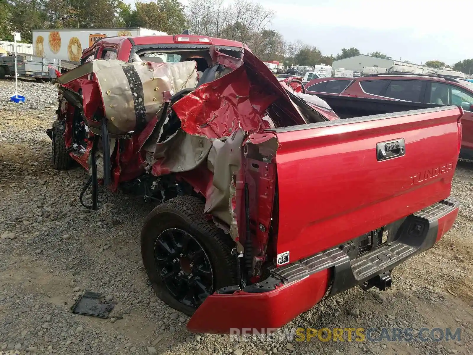 3 Photograph of a damaged car 5TFUY5F12LX895106 TOYOTA TUNDRA 2020