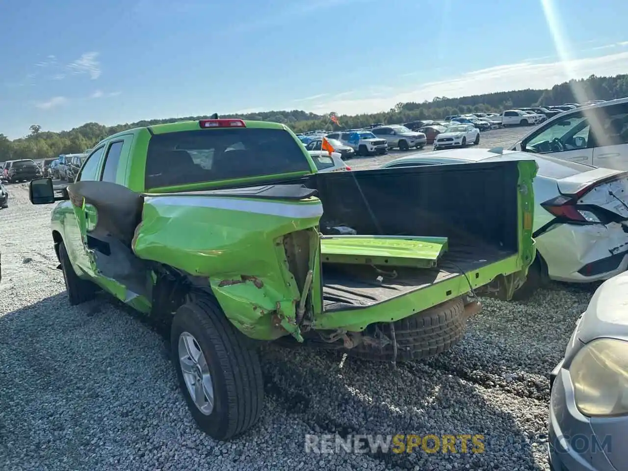 2 Photograph of a damaged car 5TFUY5F12LX944174 TOYOTA TUNDRA 2020