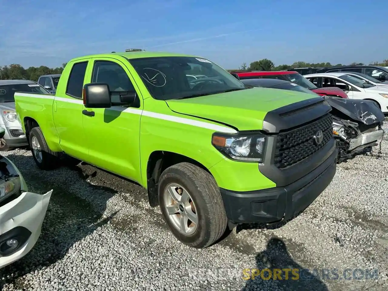 4 Photograph of a damaged car 5TFUY5F12LX944174 TOYOTA TUNDRA 2020