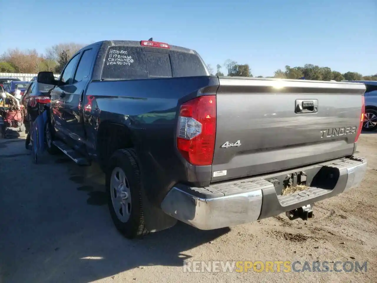 3 Photograph of a damaged car 5TFUY5F12LX951349 TOYOTA TUNDRA 2020