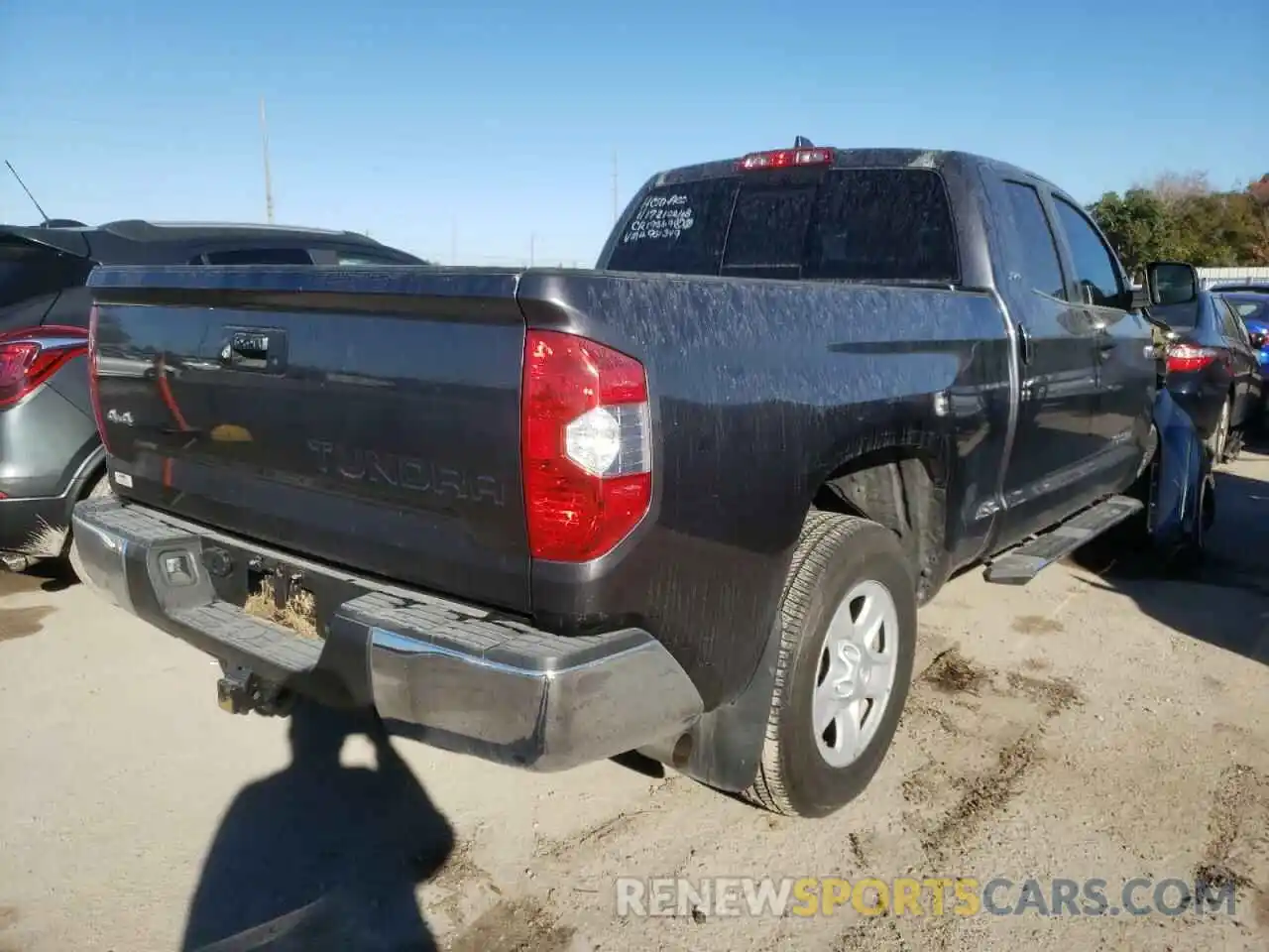 4 Photograph of a damaged car 5TFUY5F12LX951349 TOYOTA TUNDRA 2020