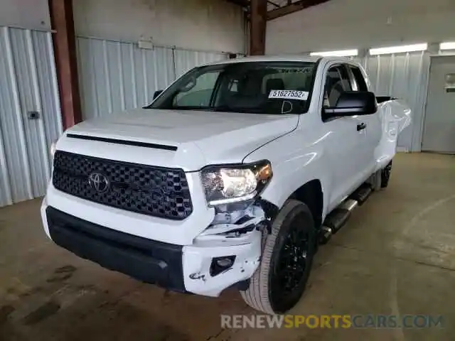 2 Photograph of a damaged car 5TFUY5F13LX876323 TOYOTA TUNDRA 2020