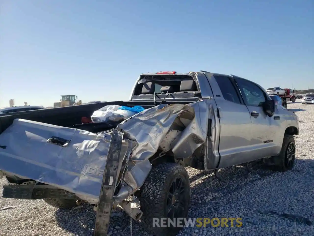 9 Photograph of a damaged car 5TFUY5F13LX888763 TOYOTA TUNDRA 2020