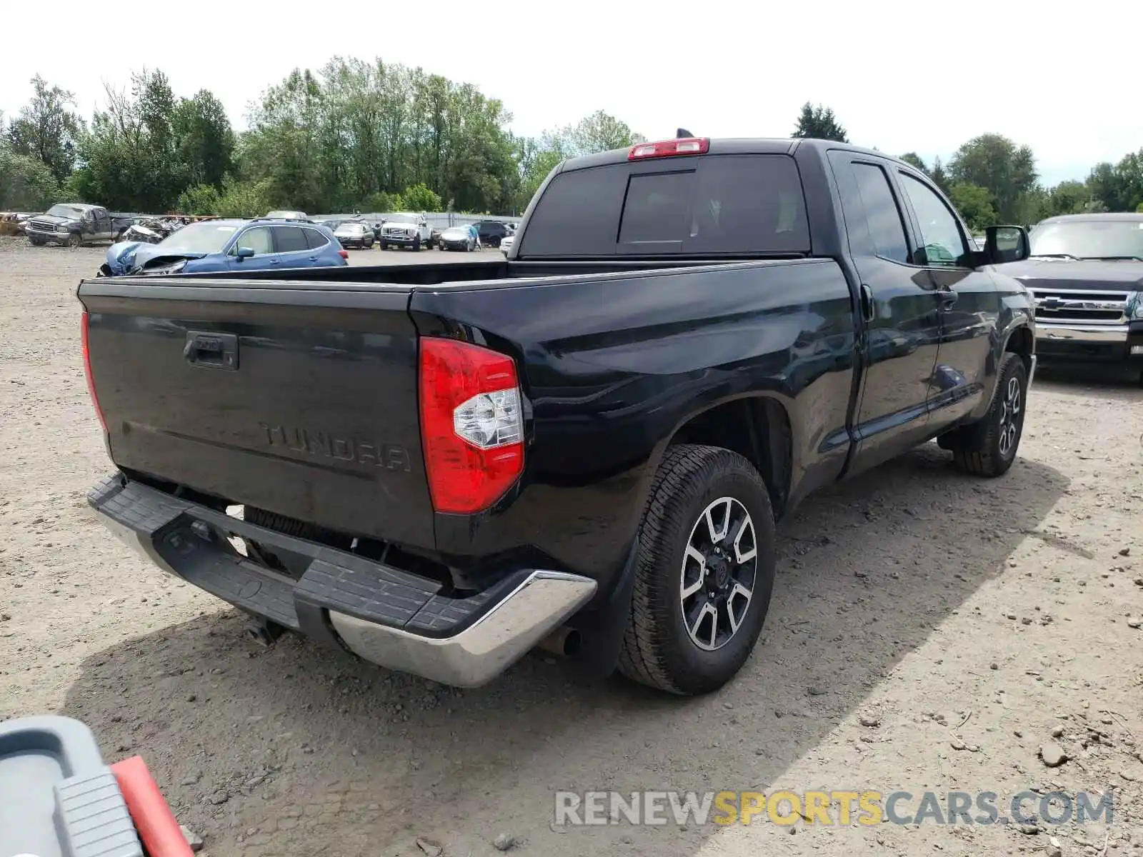 4 Photograph of a damaged car 5TFUY5F13LX890108 TOYOTA TUNDRA 2020