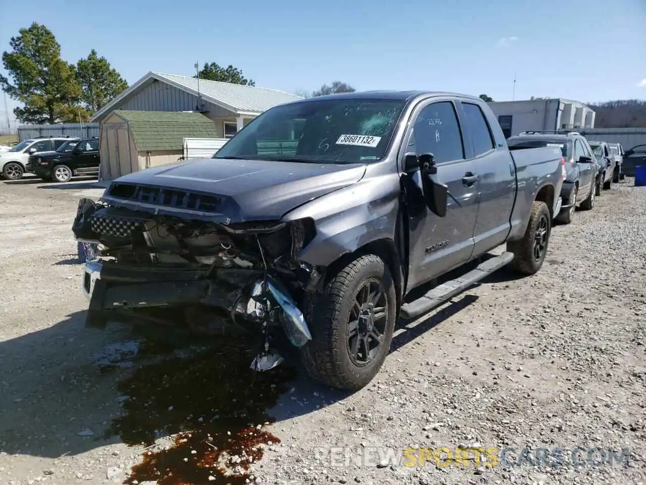 2 Photograph of a damaged car 5TFUY5F13LX920207 TOYOTA TUNDRA 2020