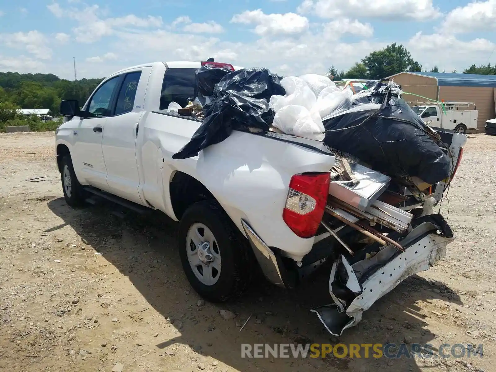 3 Photograph of a damaged car 5TFUY5F15LX889364 TOYOTA TUNDRA 2020