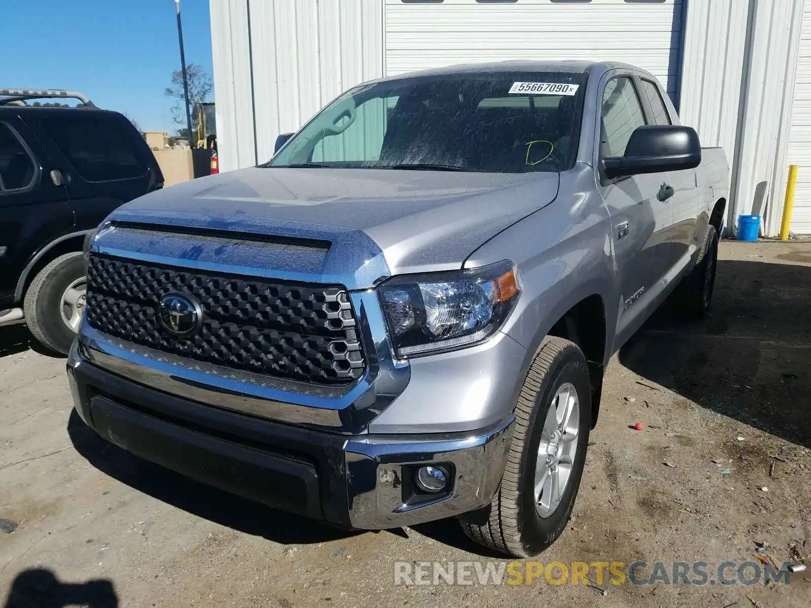 2 Photograph of a damaged car 5TFUY5F15LX955492 TOYOTA TUNDRA 2020