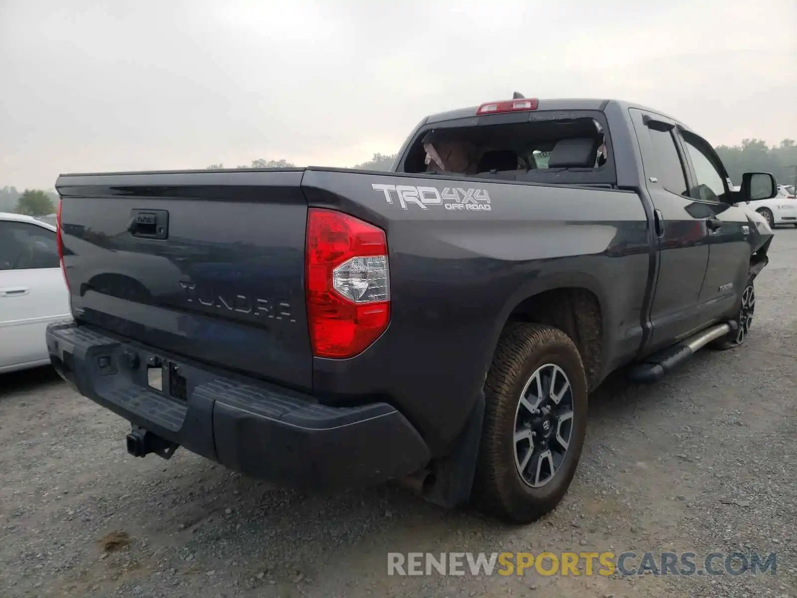 4 Photograph of a damaged car 5TFUY5F16LX886764 TOYOTA TUNDRA 2020