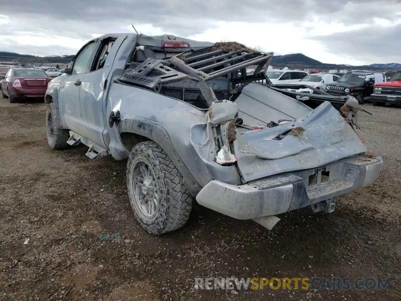 3 Photograph of a damaged car 5TFUY5F16LX897795 TOYOTA TUNDRA 2020