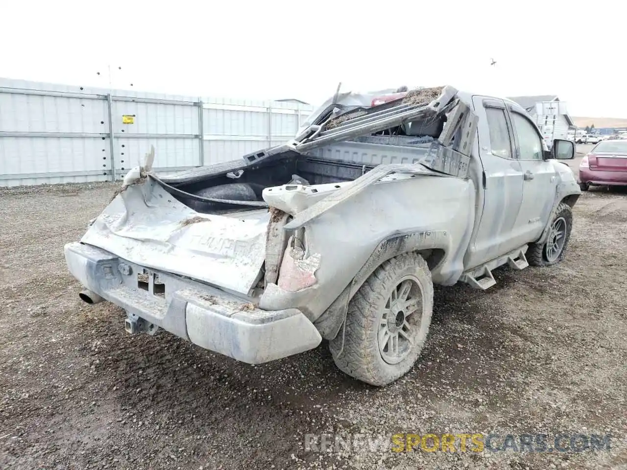 4 Photograph of a damaged car 5TFUY5F16LX897795 TOYOTA TUNDRA 2020