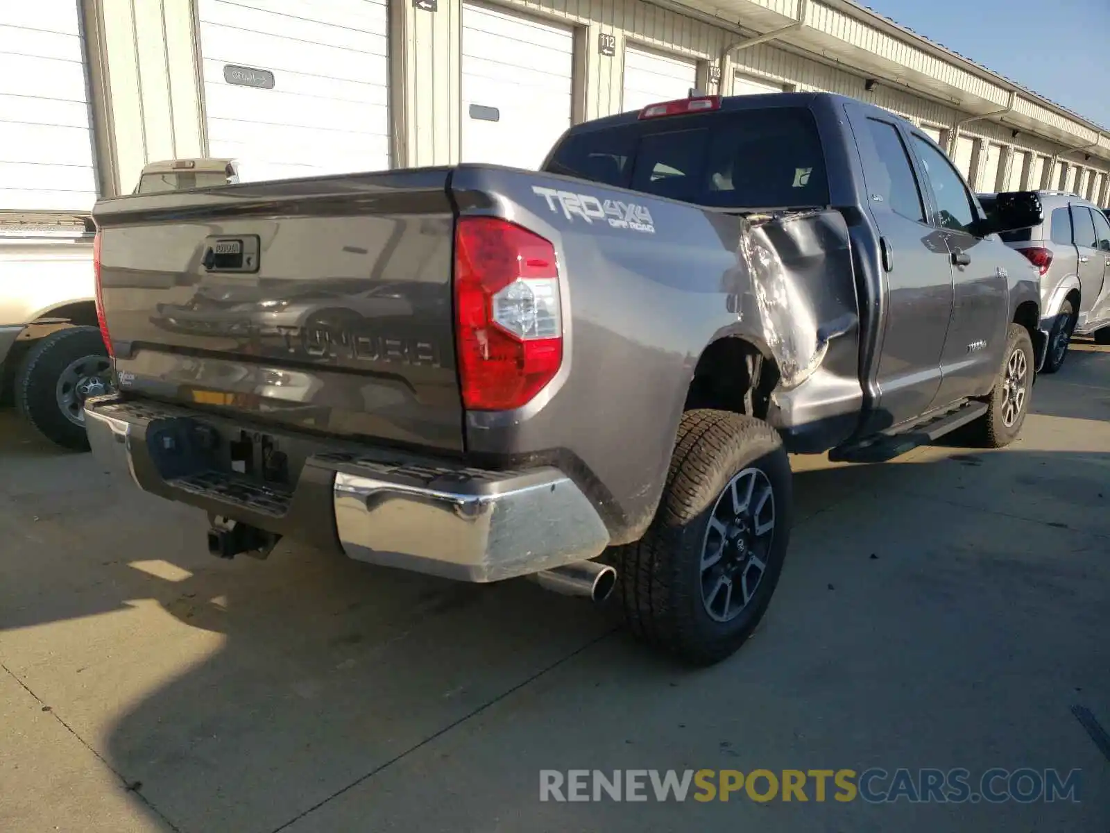 4 Photograph of a damaged car 5TFUY5F16LX921903 TOYOTA TUNDRA 2020