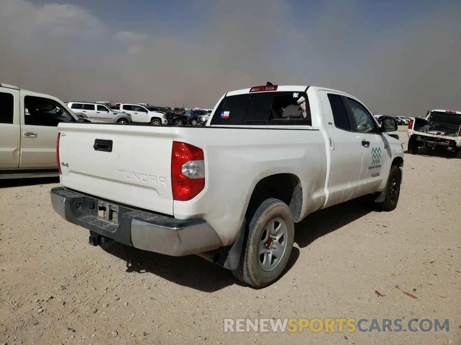 4 Photograph of a damaged car 5TFUY5F17LX877412 TOYOTA TUNDRA 2020