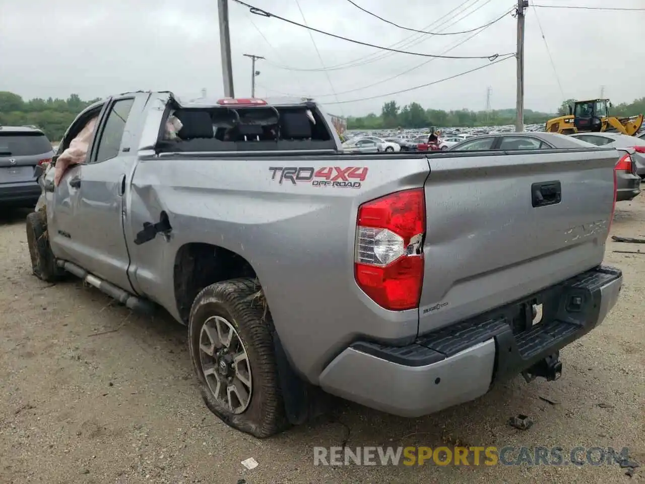 3 Photograph of a damaged car 5TFUY5F17LX887728 TOYOTA TUNDRA 2020