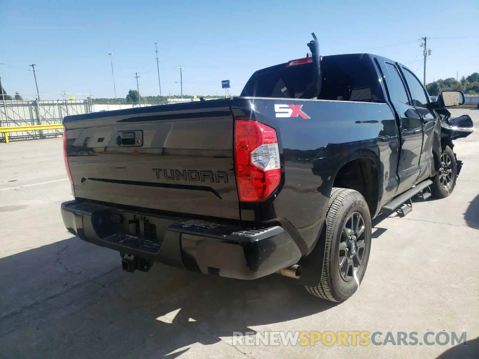 4 Photograph of a damaged car 5TFUY5F17LX888166 TOYOTA TUNDRA 2020