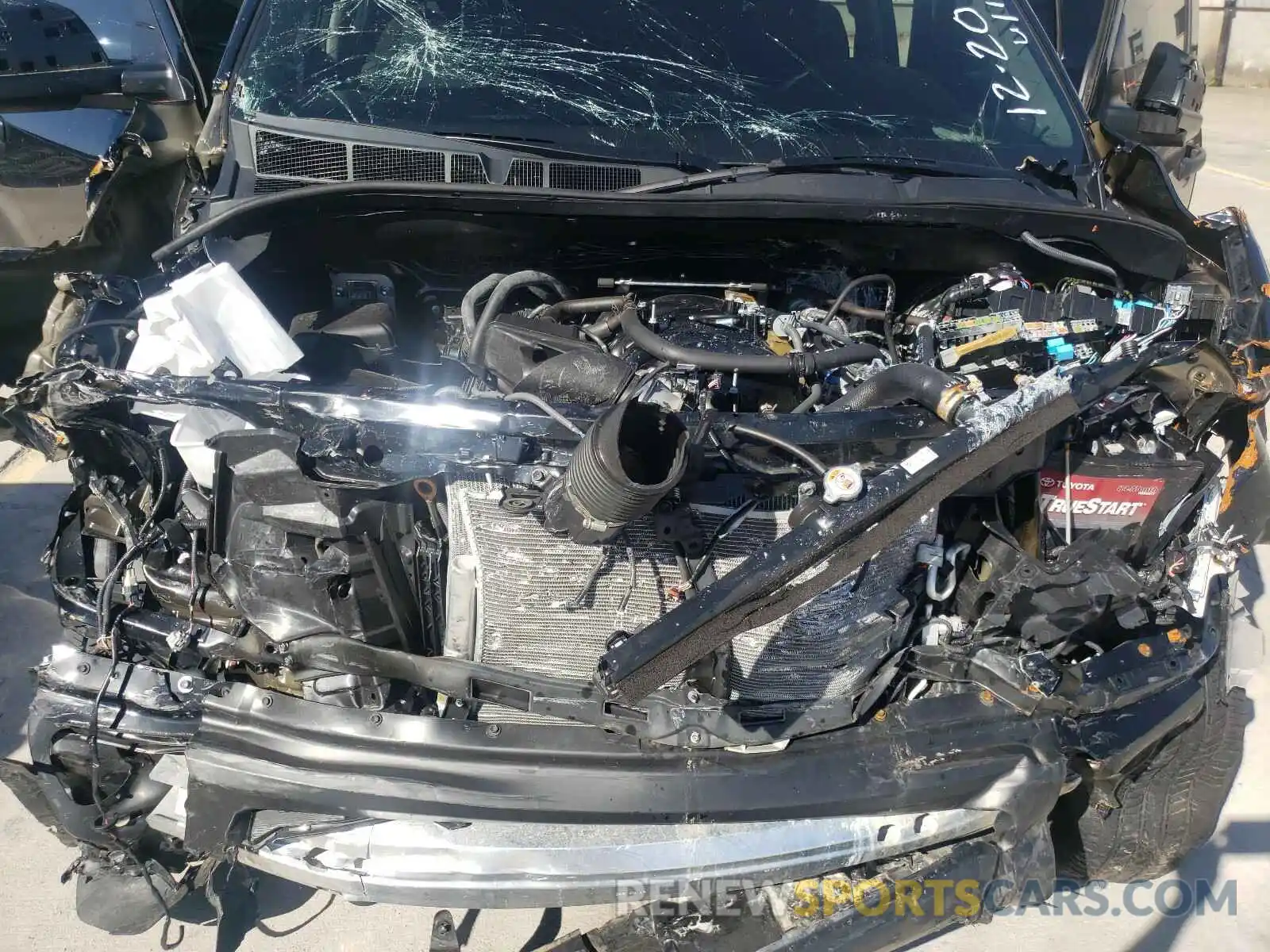 7 Photograph of a damaged car 5TFUY5F17LX888166 TOYOTA TUNDRA 2020