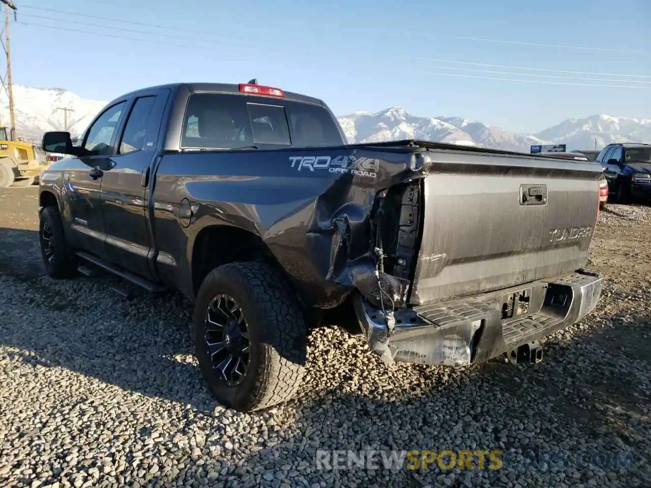 3 Photograph of a damaged car 5TFUY5F17LX954022 TOYOTA TUNDRA 2020