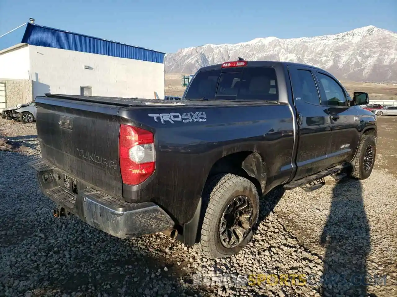 4 Photograph of a damaged car 5TFUY5F17LX954022 TOYOTA TUNDRA 2020