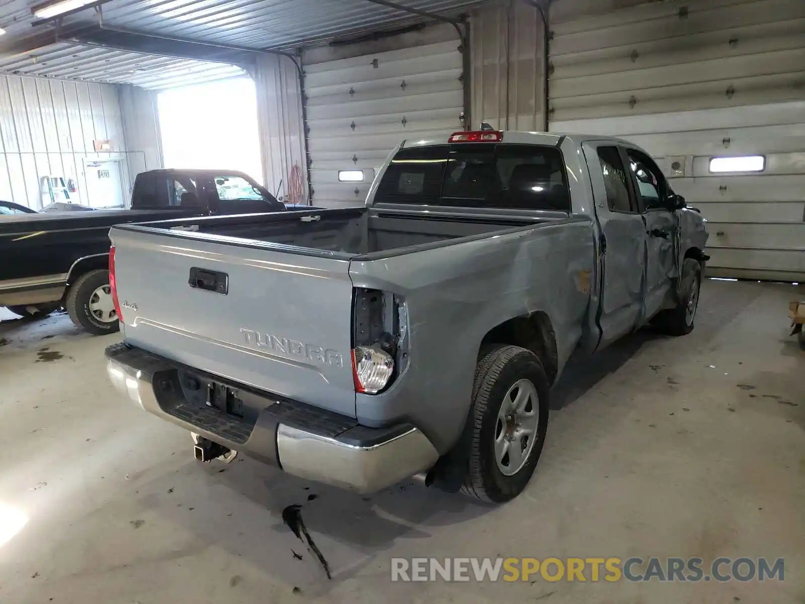 4 Photograph of a damaged car 5TFUY5F18LX921711 TOYOTA TUNDRA 2020