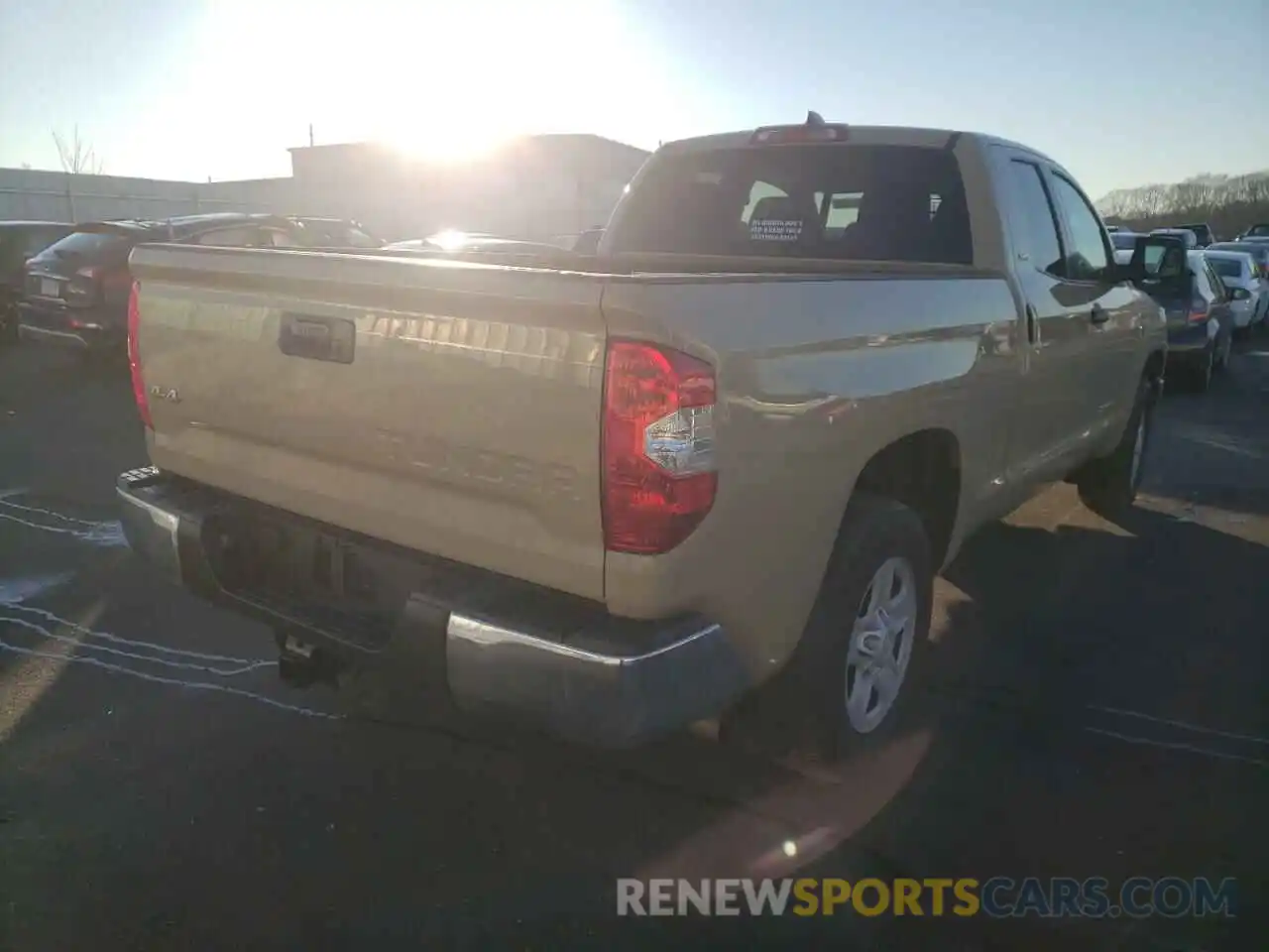 4 Photograph of a damaged car 5TFUY5F18LX927203 TOYOTA TUNDRA 2020