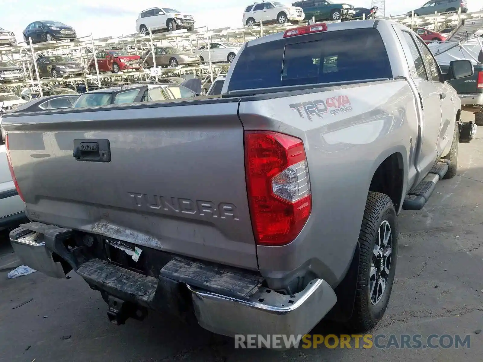 4 Photograph of a damaged car 5TFUY5F19LX904836 TOYOTA TUNDRA 2020