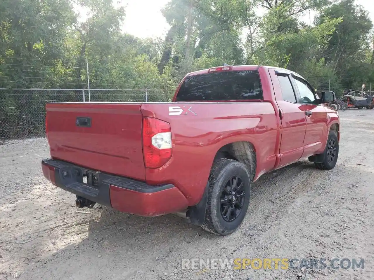 4 Photograph of a damaged car 5TFUY5F19LX911785 TOYOTA TUNDRA 2020