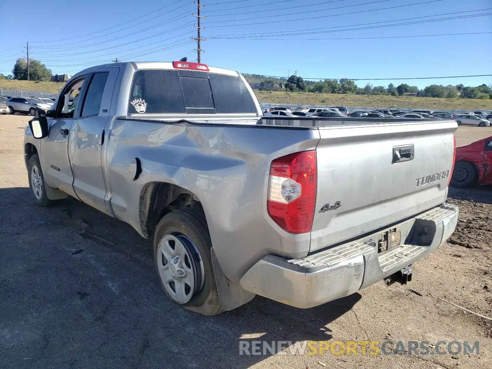 3 Photograph of a damaged car 5TFUY5F19LX945760 TOYOTA TUNDRA 2020